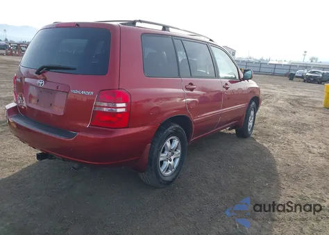 2003 Toyota Highlander V6 from USA, damaged, VIN JTEHF21A830135277